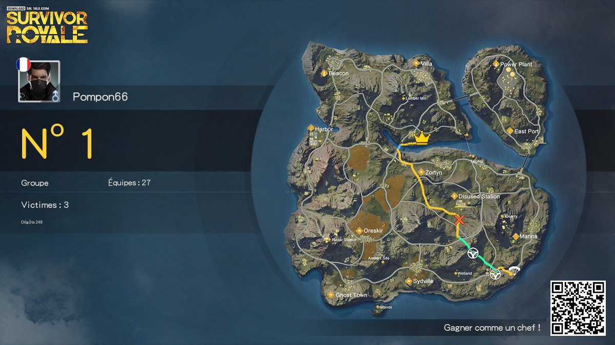 plane66's tweet image. Survivor Royale, le meilleur jeu de survie. Serez-vous capable d'être le dernier survivant ?
