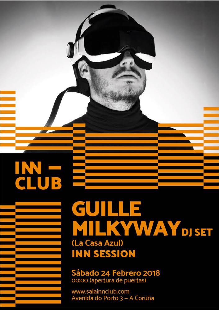masgalicia's tweet image. El próximo 24 de febrero tenemos pareja de baile en el #Innclub
¡Sesión a cargo de Guille Milkyway!
