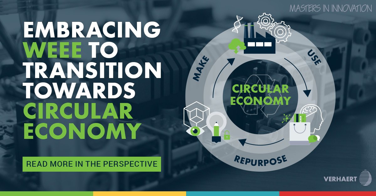 verhaertmii's tweet photo. How to embrace Waste of Electrical and Electronic Equipment (WEEE) and foster sustainable growth? https://t.co/5iyJAO2uNL 
#WEEE #circular #mastersininnovation https://t.co/F8LuRo9zvD