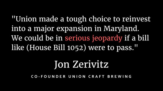 heylizmurphy's tweet photo. This week in @capgaznews, my initial thoughts on #HB1052 and how it will harm Maryland craft brewers. With special thanks to @UnionBrewing, @peabodyheights & @DenizensBrewing for contributing their thoughts.
https://t.co/U9KvSG1hXM https://t.co/el8YmrlETG