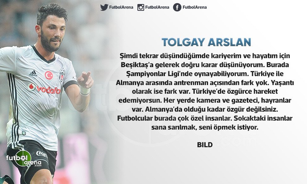 beÅiktaÅ tolgay arslan futbolarena ile ilgili gÃ¶rsel sonucu