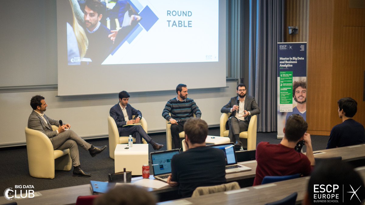 ClaireVarlet's tweet photo. Big Data: Real World Insights, Today &amp; Tomorrow. A big thanks to our prominent speakers from @Teradata, @IBM_France, and Capco. Thank you for your presence at our very first conference ! 
Follow us for more conferences
https://t.co/entHTxEkOE https://t.co/0iSURYwBW1