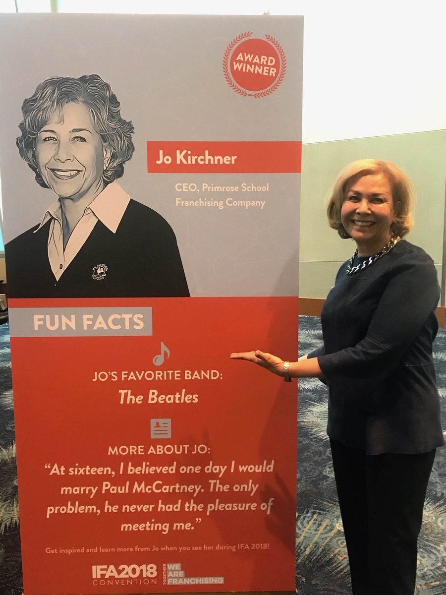 Now an IFA Leadership Award winner, our CEO got her start leading the Ohio Beatles Fan Club as a self-proclaimed "future wife of Paul." <a href="/PaulMcCartney/">Paul McCartney</a>, you haven't had the pleasure of meeting her (yet), but can still be her #valentine!