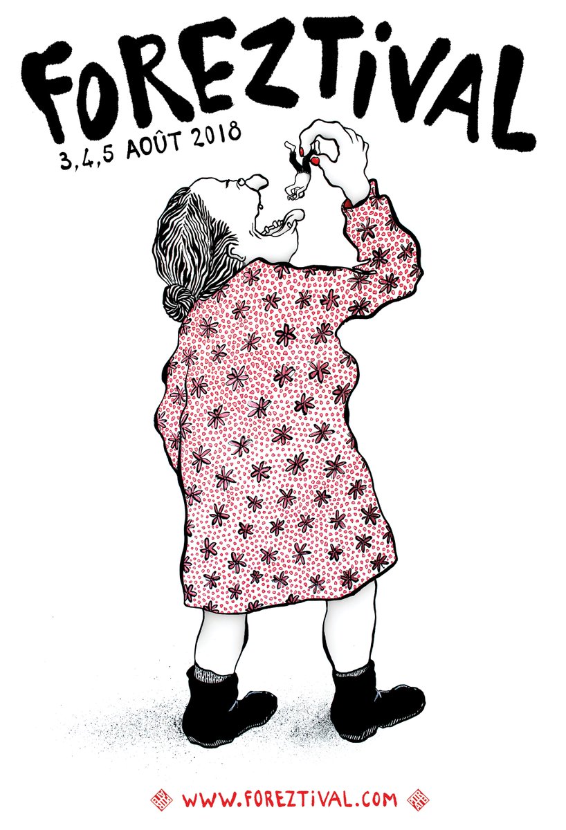 Foreztival's tweet photo. AFFICHE FOREZTIVAL 2018 | En ce jour dégoulinant d'amour, nous sommes fiers de vous dévoiler le visuel de cette 14e édition réalisé par les talentueux artistes stéphanois @ellapitr. Un grand merci à eux pour cette création. #homemade #ellapitr #nouvelleédition #nouveauvisuel https://t.co/y8X6pEx5tu