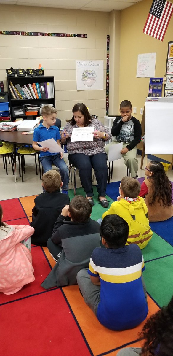 NISDEllison's tweet photo. Our πs were really excited to start their new Expository Writing! Our teacher, Mrs. Gonzalez, does a wonderful job with Writer's Workshop! We even had two of our proud Bees share their writing in Author's Chair! #BeesLearning #EllisonInspired https://t.co/hvdOJzlOUz