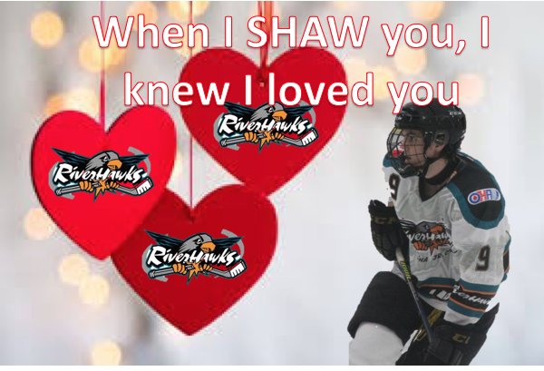 RiverHawksJrC's tweet photo. Happy #ValentinesDay from your Niagara RiverHawks! 😍❤️ https://t.co/1xb5FX4I7r