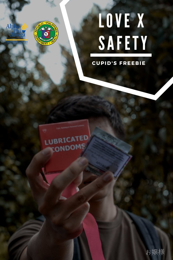 APOKappaGamma's tweet photo. Happy Valentine's Day!
We are one with the Department of Health in combating Sexually-transmitted Diseases and Teenage Pregnancy this Valentine's day!
Spread love, not infection.
Love safely. ๐๐
#FreeCondoms
#LeadershipFriendshipService
#Since1925
#APOKappaGamma https://t.co/OQtX0Wtnr5