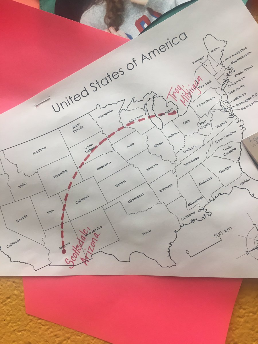 Valentines Day Skype with our Pen Pals in Arizona! <a href="/LarsonMS/">Larson Middle School</a>