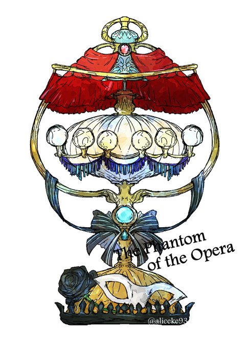 オペラ座の怪人のtwitterイラスト検索結果 古い順