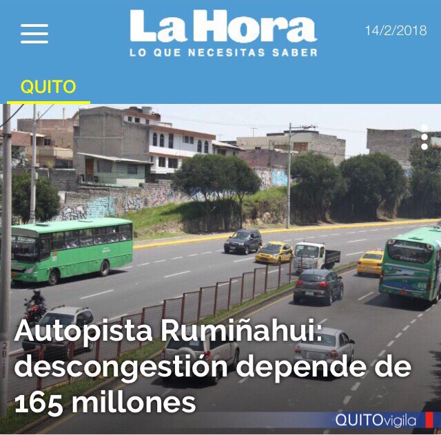 QuitoVigila's tweet photo. A propósito de esto, ¿recuerdan que @MauricioRodasEC prometió (entre el montón de sus sucias ofertas demagógicas) que construiría un tren de cercanía entre Los Chillos y Quito? Ahora, con que no destroce tanto la ciudad nos conformamos, ¿no? #QuitoInfernal https://t.co/9o0x3yYBbn