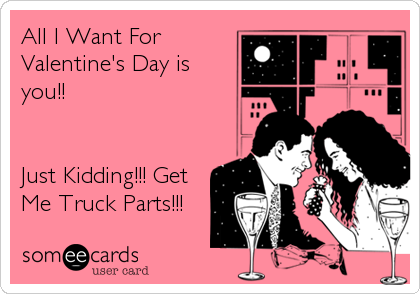 Adren_Diesel_'s tweet photo. Wheel you be our #Valentine? https://t.co/sNcSkKet2W