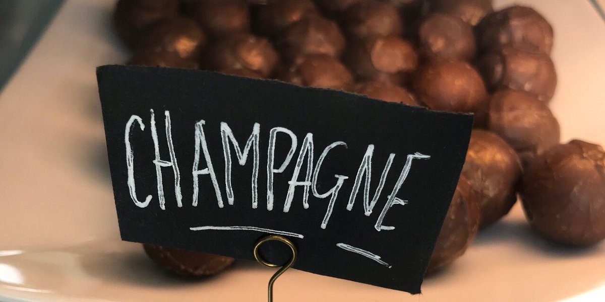 Today we are feeling the love for our Champagne Truffles - do you know someone who would also love these? #valentinesday #Leamington