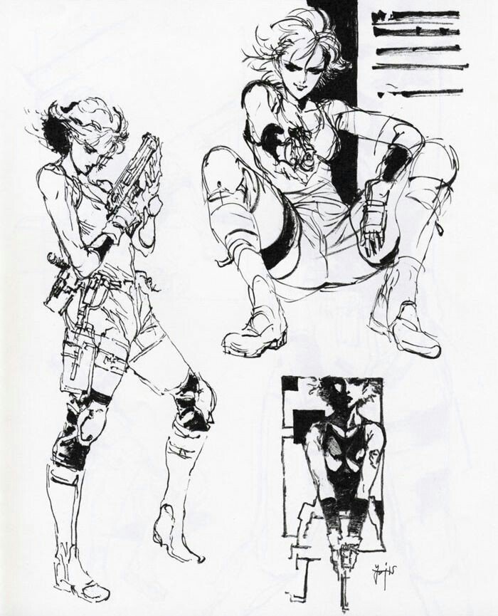 The #ConceptArt of #MetalGearSolid ??
"Meryl Silverburgh"
Artist: Yoji Shinkawa
@metalgear_en @metalgear_jp @Konami @KONAMI573ch @MetalGearSolidV @Kojima_Hideo @Nyxus_MGS @MGSMGN @MgsOuterHaven @MetalGearES @KonamiUK @konamieu @KonamiLatAm @KONAMI_ES @KONAMIFR #Art