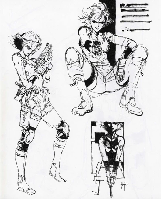 The #ConceptArt of #MetalGearSolid ??

"Meryl Silverburgh"

Artist: Yoji Shinkawa

@metalgear_en @metalgear_jp @Konami @KONAMI573ch @MetalGearSolidV @Kojima_Hideo @Nyxus_MGS @MGSMGN @MgsOuterHaven @MetalGearES @KonamiUK @konamieu @KonamiLatAm @KONAMI_ES @KONAMIFR #Art 