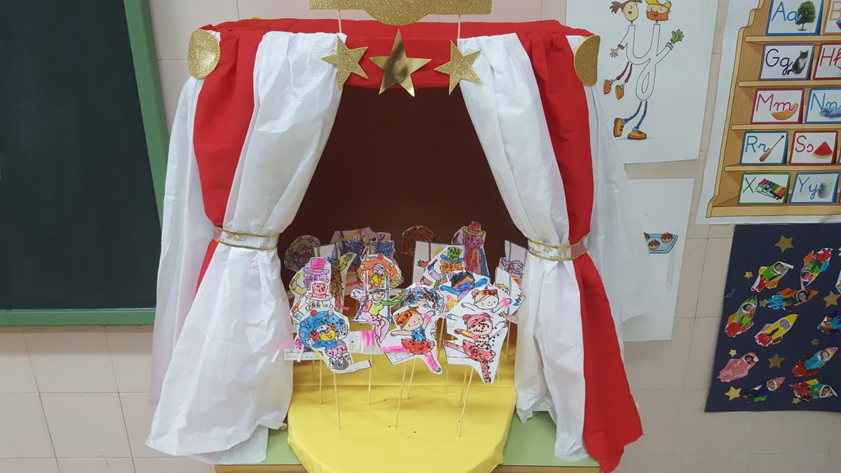FMAutrera's tweet photo. Los alumnos de 4 años de Infantil se divierten con nuestro Proyecto "El Circo" gracias a las alumnas de Yanduri https://t.co/GtE2e9sBcx