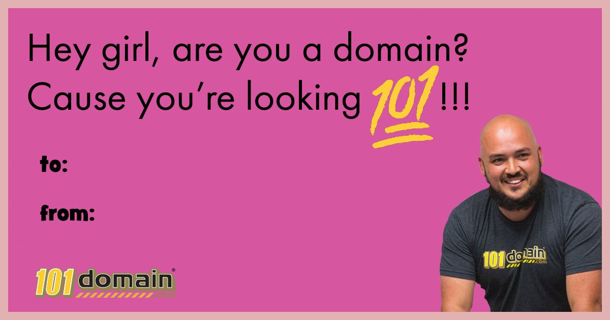 101domain's tweet photo. Happy Valentines Day ya filthy animals! Here are some eCards to share with that special someone #valentinesday #101domain #keepit101 https://t.co/xLcV87YHGv