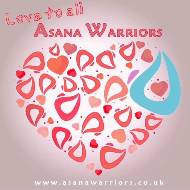 AsanaWarriors's tweet photo. Hugs, kisses and all the love in the world to each and every Asana Warrior this Valentines Day. Your dedication, effort and spirit make it such a pleasure to lead you along your yoga journey #ValentinesDay2018 #loveyoga #loveyourself #yoga #rickmansworth #padbury #winslow https://t.co/QjyfEBT5cF