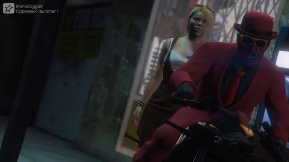 monkdogg69's tweet photo. https://t.co/HeBh9RRtta π
Oppressor launch test #1 #GTAOnline #GTAV #GTAComedy #SplitSidesComedy #TMGTeditor @RockstarGames #Pals https://t.co/ITNM7k7wao