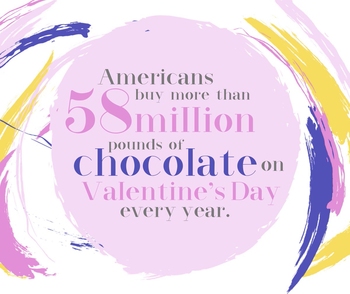 LoringPark's tweet photo. Chocoholics will love this Valentine's Day fun fact! https://t.co/vS80xfPbnu
