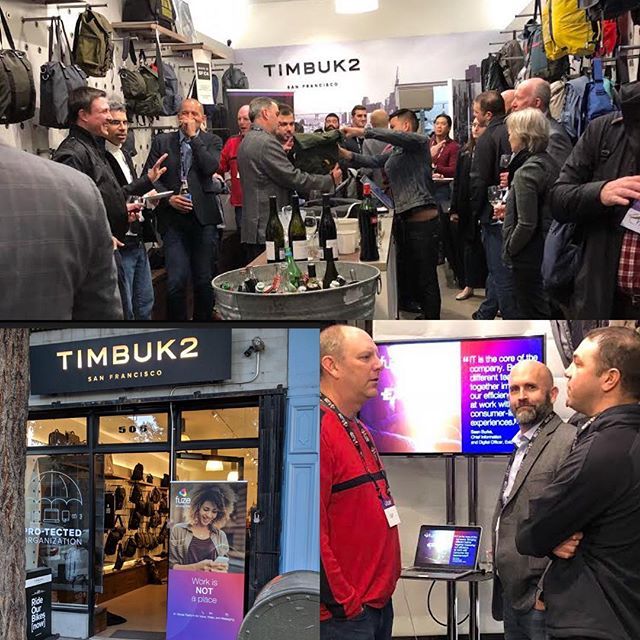 Great event celebrating tech and digital nomads at @timbuk2 in San Francisco yesterday! #theworldisyouroffice #workfromeverywhere ift.tt/2CkfFS4