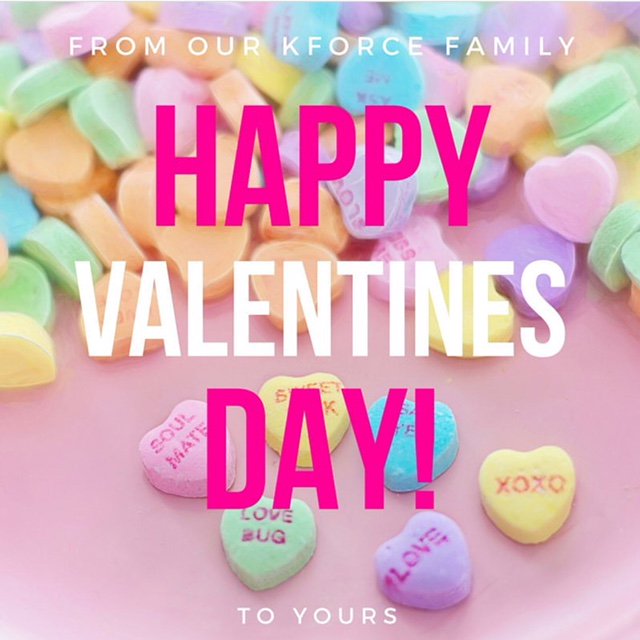 RecruiterMJacob's tweet photo. #ValentinesDay2018 #KforceFamily https://t.co/tWJld0EYuL