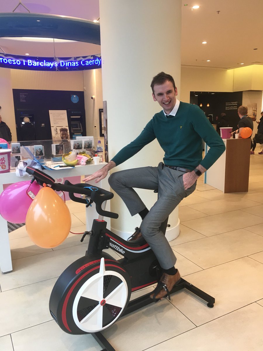 DieselDexter19's tweet photo. Well done everyone! https://t.co/L0GhPTbXOL @BarclaysUk @Barclays_cship @BCCare @BCCareCymru #walesonwheels https://t.co/EQrb5IzCHg