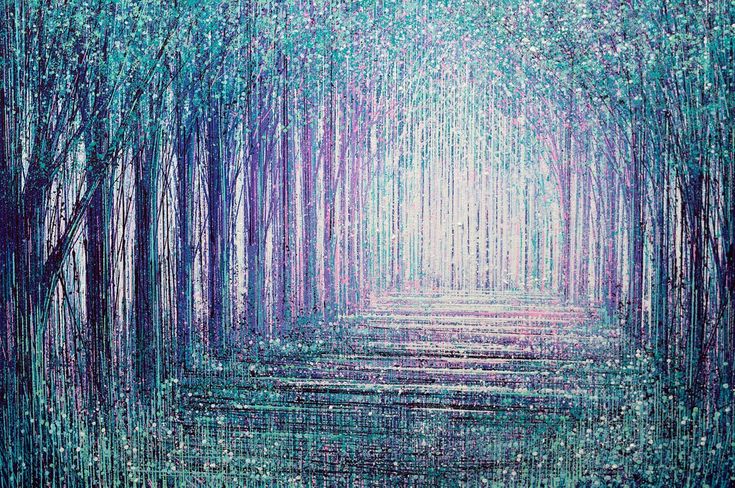 Forest Path At Tw... by <a href="/marctoddart/">Marc Todd</a> #acrylic #painting #art artf.in/RZ_v_Q <a href="/artfinder/">Artfinder</a>