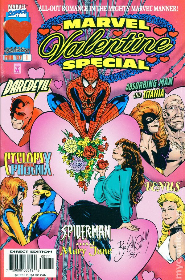 #ValentinesDay2018 #Valentines Marvel Valentine's Day Special (1997) #comicbooks #comics via <a href="/comicbookaddt/">Comic Book Addicts</a> #Repost