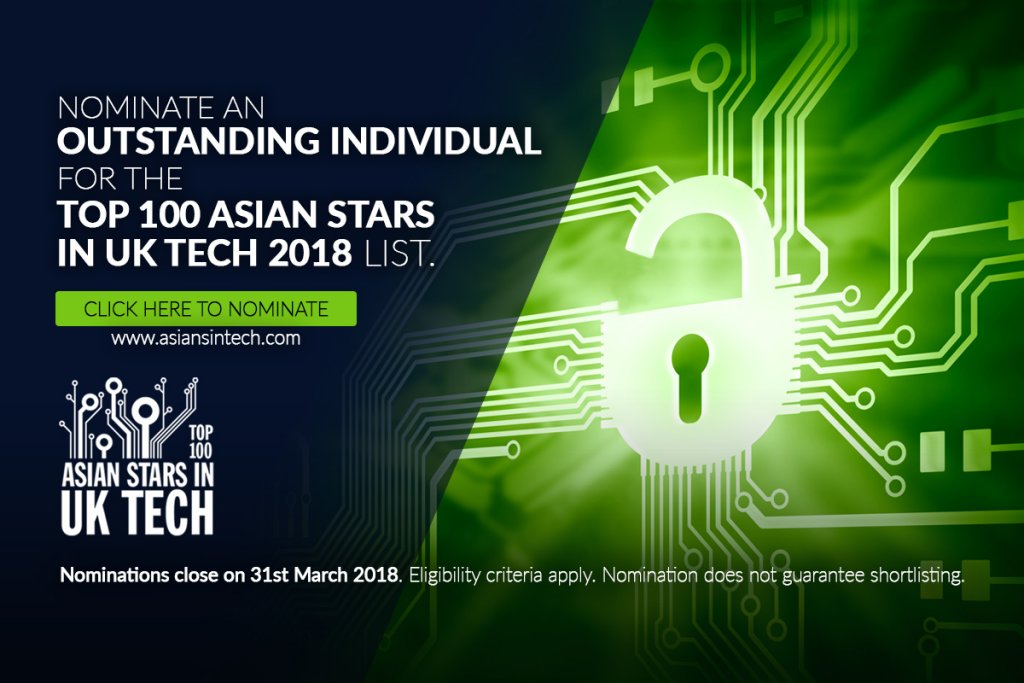 asiansintech's tweet photo. Know an outstanding Asian individual working in #startups #fintech #edtech #retailtech# #iot #ai #createtech #digital #creative #business #digitalbusiness #gaming #socent #tech4good in the UK - nominate them for the Top 100 Asian Stars in UK Tech 2018. https://t.co/UWAD88NkSe https://t.co/sh1rC1xxgg