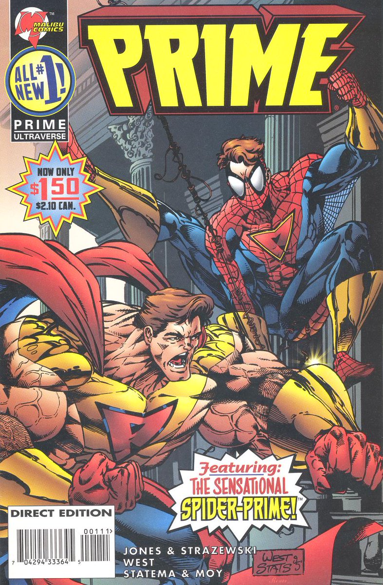 #Malibu #comics Prime #1 Vol 2 -  A Matter of Soul released by Malibu on October 1, 1995 via <a href="/comicbookaddt/">Comic Book Addicts</a> #comicbooks #art #marvel #Repost <a href="/malibucomics/">Malibu Comics</a> #comicbookhour