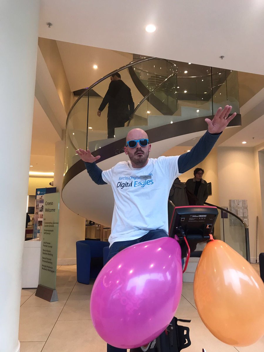 DieselDexter19's tweet photo. The last push for today! Well done everyone! https://t.co/L0GhPTbXOL @BarclaysUk @Barclays_cship @BCCare @BCCareCymru #walesonwheels https://t.co/bozRNkIqv3