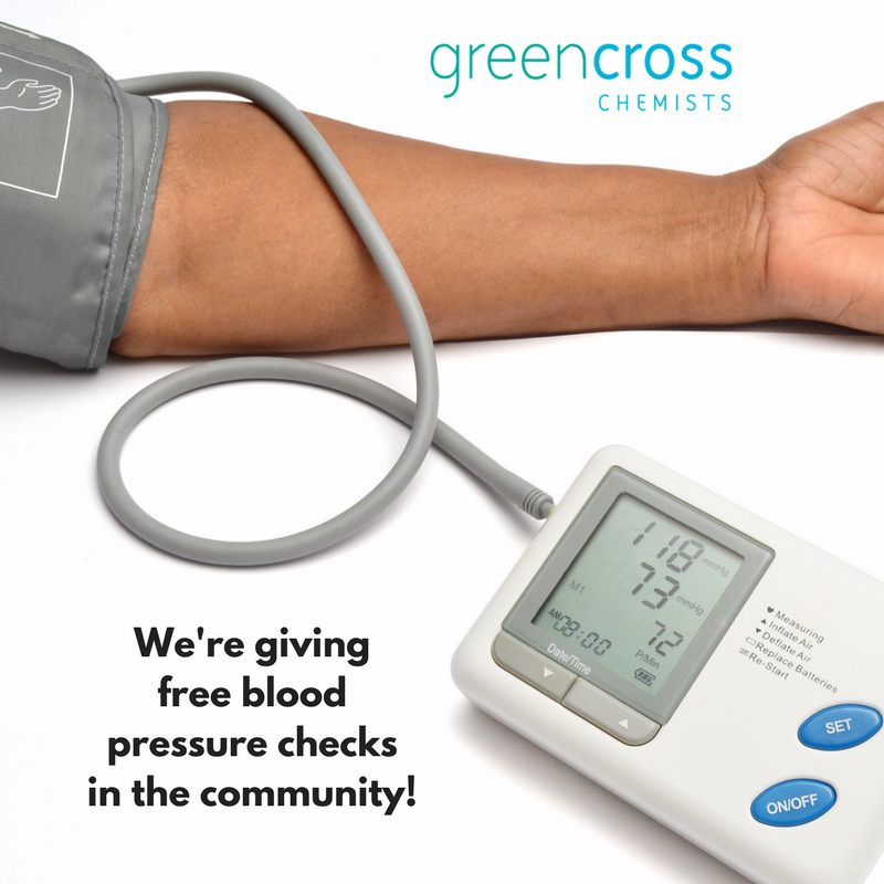 GreenCrossChem's tweet photo. Tomorrow, we're giving free #blood #pressure #checks in the #Community. Take a look at our events page for more details!! #sheffield #pharmacy #community #crosspool #ranmoor #oakbrook #bradway #greenhill #health https://t.co/d8O5ewkbtw https://t.co/fuxmhdIQqq