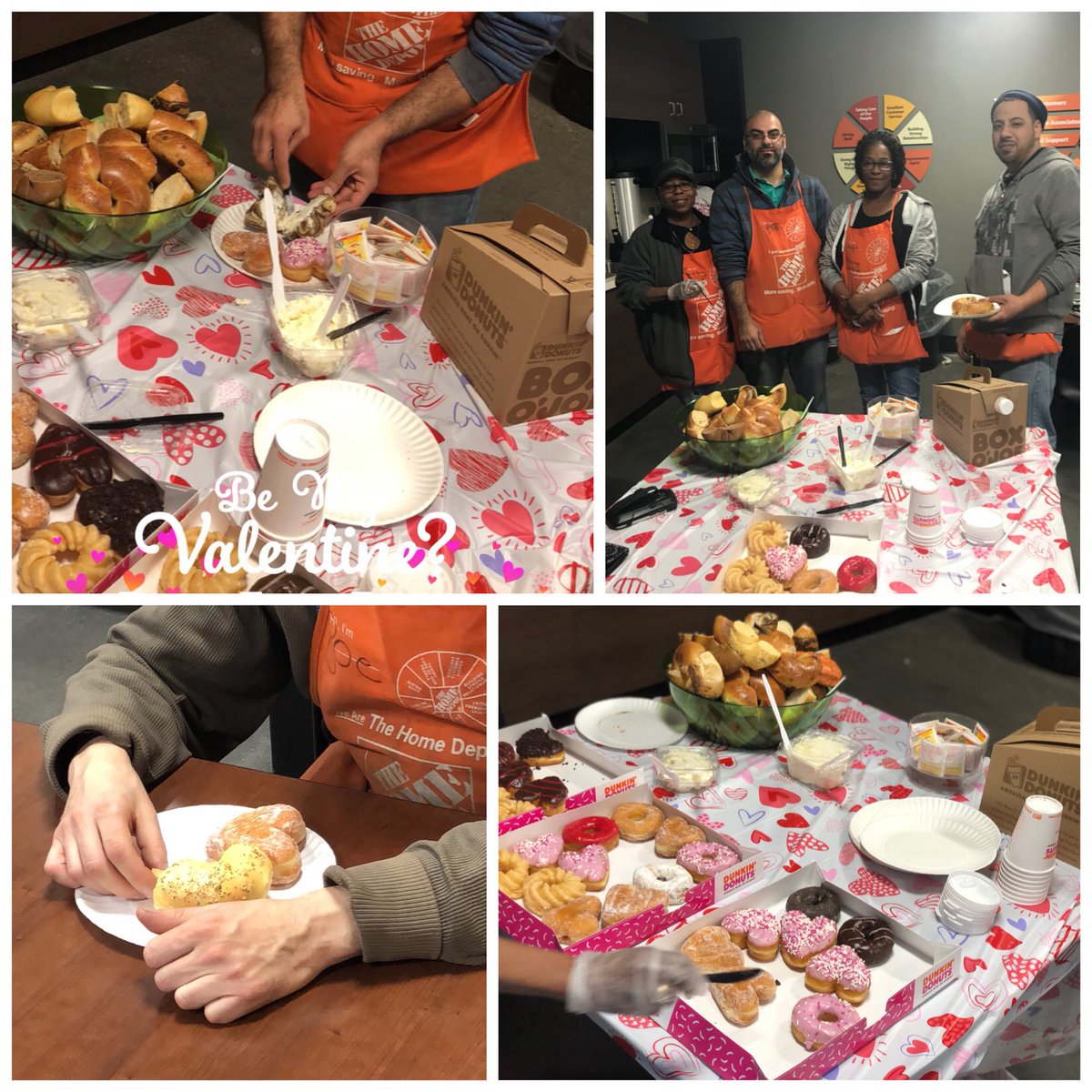 OASM_0935's tweet photo. Just because we appreciate the kindness and support from each other! Valentine’s Day breakfast @0935 @michaelromano85 @MsCarly_HD https://t.co/WFOtJIKx9b
