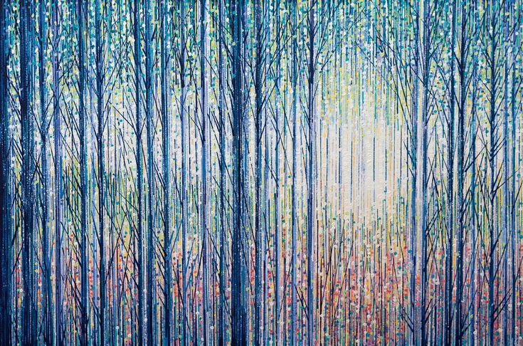 Trees With Spring... by <a href="/marctoddart/">Marc Todd</a> #acrylic #painting #art artf.in/aeIg2Q <a href="/artfinder/">Artfinder</a>