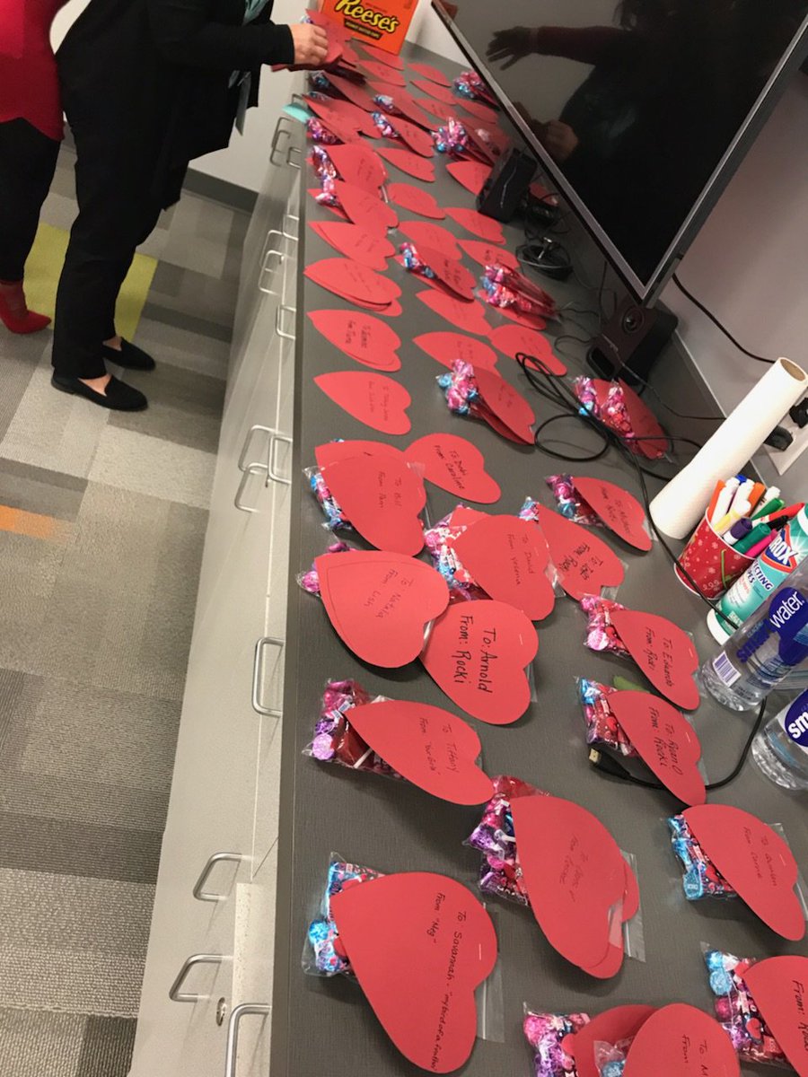 RockiHowardSPHR's tweet photo. So #proud of the @RSOutsourcing #JAXGSC Employment Engagement committee for planning the best Valentine's Day ever! Valentine's for all while supporting @HubbardHouse #work4RS https://t.co/no2roaZtXW