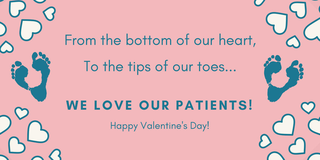 CoreyFox_DPM's tweet photo. Happy #ValentinesDay! #podiatryhumor https://t.co/NgIGQog1cI