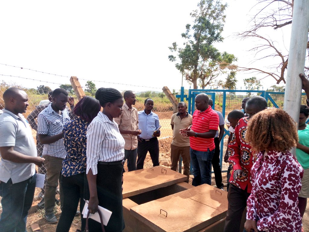 min_waterUg's tweet photo. Happening now:Inspection of #KyereOchapaWSS by Serere,Ochapa Kyere #EasternUmbrella and #WSDF-E officials. #WSDF-Eworks #MWEworks #Accesstosafewater @HonKibuule @alfayole @UmbrellasWatsan @DominicKavutse @sonja_hofbauer https://t.co/EWsjzqpAgW