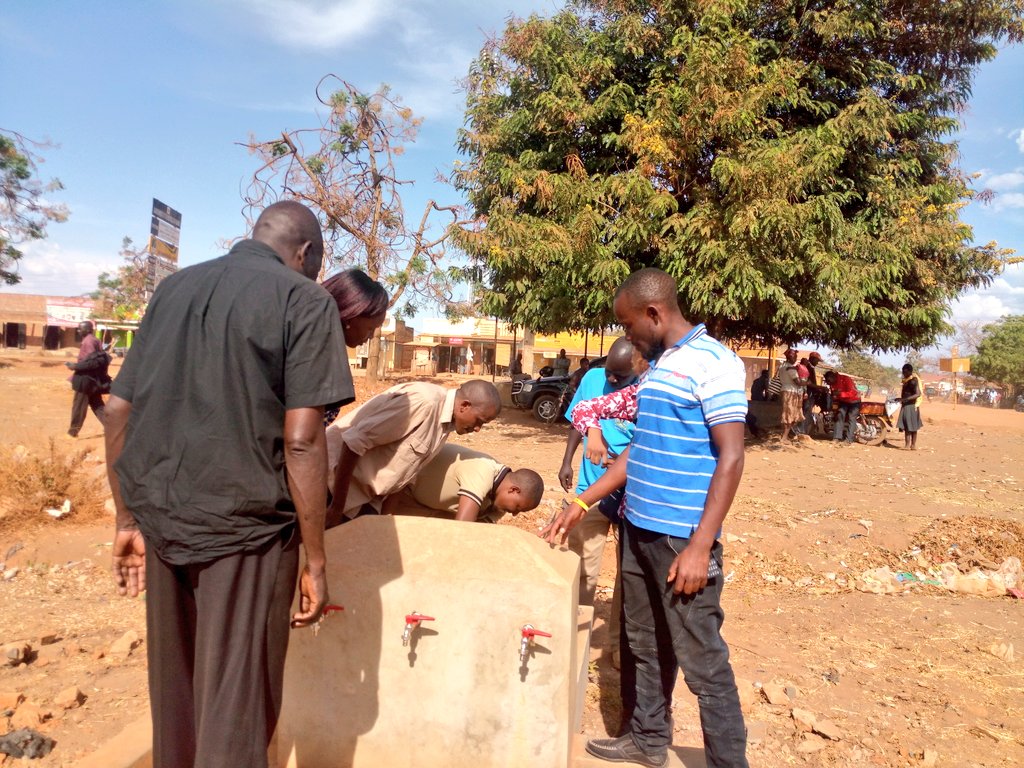 min_waterUg's tweet photo. Happening now:Inspection of #KyereOchapaWSS by Serere,Ochapa Kyere #EasternUmbrella and #WSDF-E officials. #WSDF-Eworks #MWEworks #Accesstosafewater @HonKibuule @alfayole @UmbrellasWatsan @DominicKavutse @sonja_hofbauer https://t.co/EWsjzqpAgW