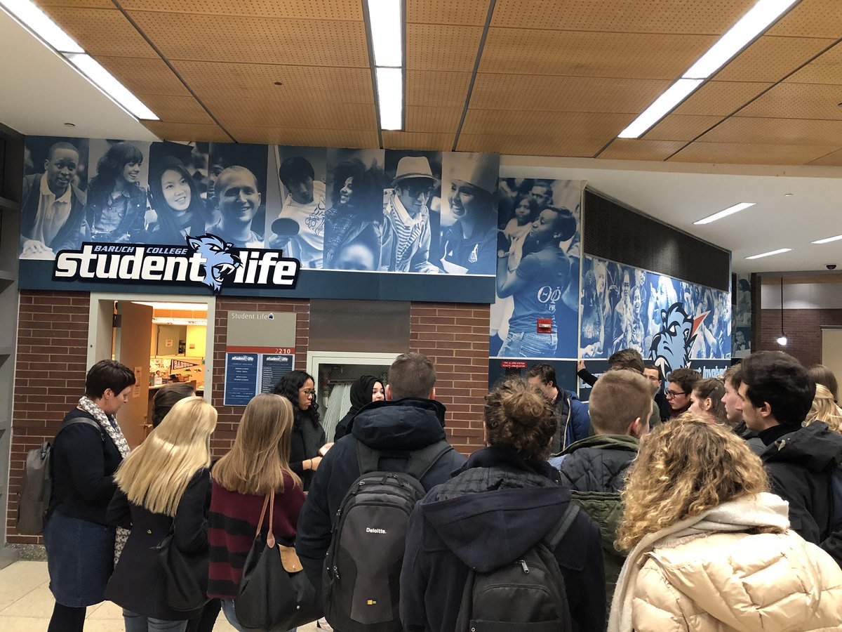 BaruchGlobal's tweet photo. #Last #Friday #ViceProvost @ProfMSLee #welcomed a #group of #students from #Belgium #university @ugent They had a #trading #floor #simulation over @Baruch_Zicklin #thankyou for #coming we had a #pleasure to have #you #BeBaruch #BeGlobal @BaruchCollege #CUNY #NYC @CUNYglobal @CUNY https://t.co/ObDTCGA3z6