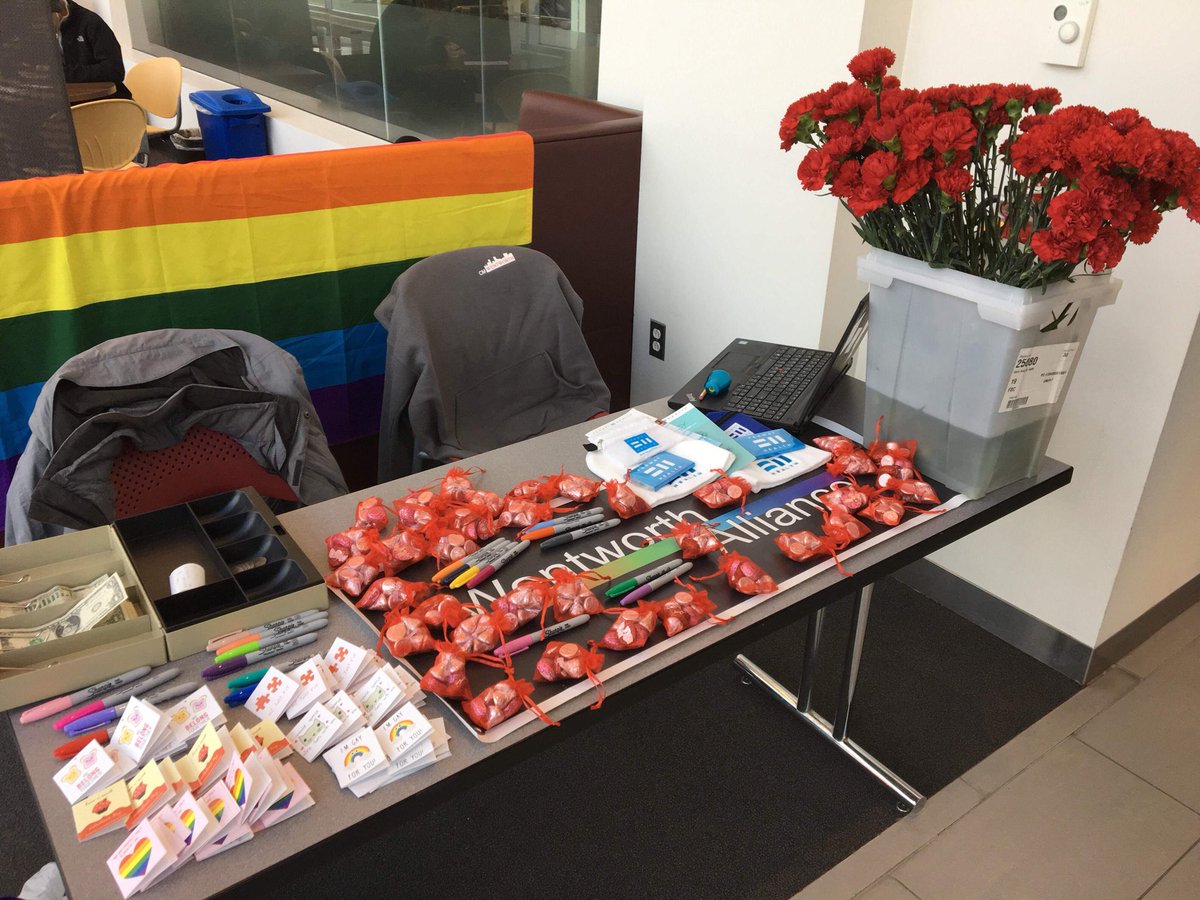 Queer_Leopard's tweet photo. Want to surprise your Valentine? What's better than chocolate and a carnation? Chocolate and a carnation from our fundraiser! We will be in the pavilion from 11-1! Cash and card payments accepted! https://t.co/zcELDnjhpd
