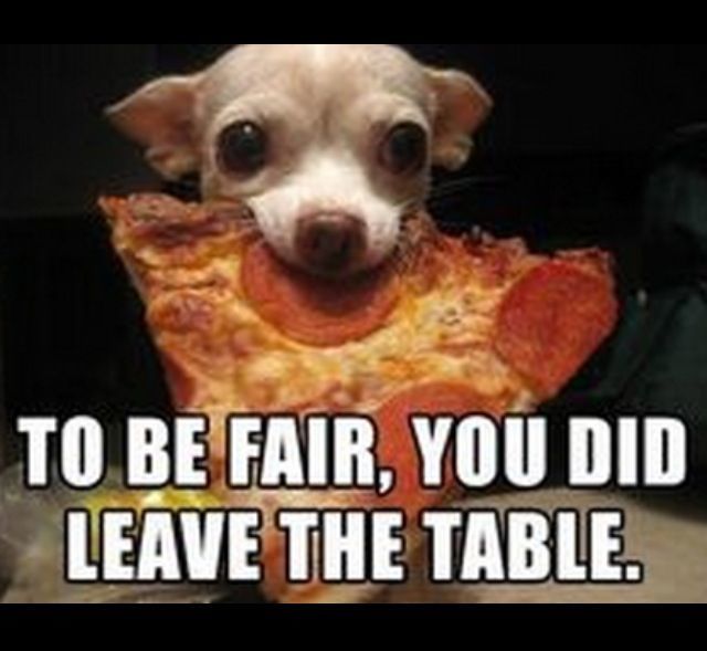 Dominos_Lombard's tweet photo. To be fair, you did leave the table.  Need more pizza? Order yours here! #Pizza https://t.co/HM3nPbvrzW https://t.co/CmlJbKAPin