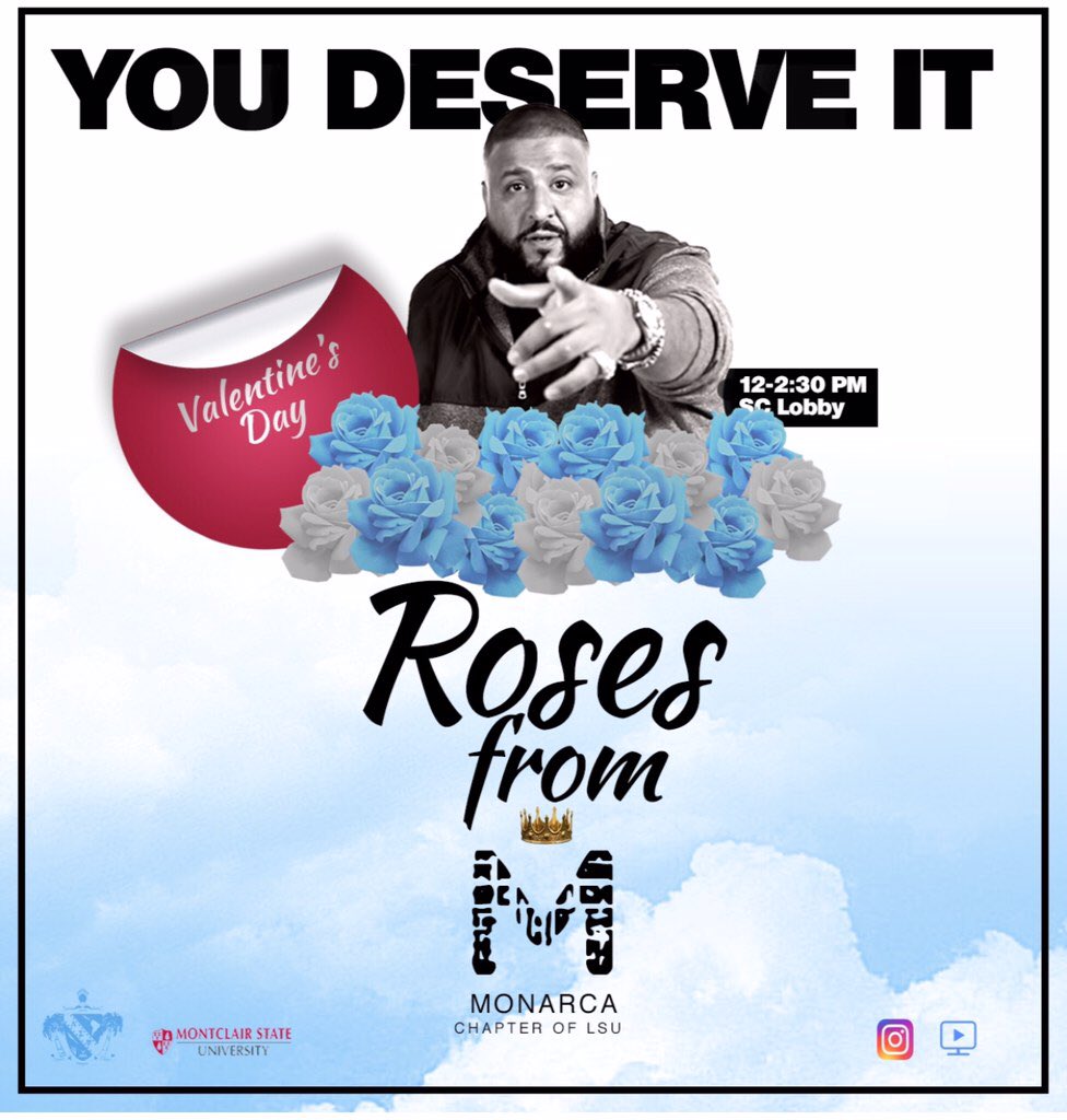 MonarcaChapter's tweet photo. Ladies Make sure to stop by the Student center and receive a rose https://t.co/tGj9GDivHo