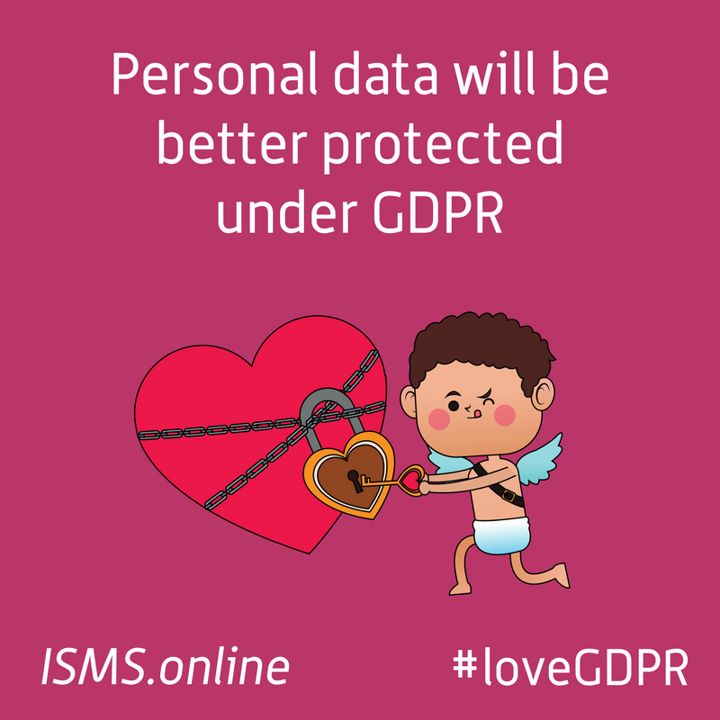 isms_online's tweet image. We #loveGDPR because personal data will be better protected #GDPRWeek ISMS.online @ICOnews #GDPR
