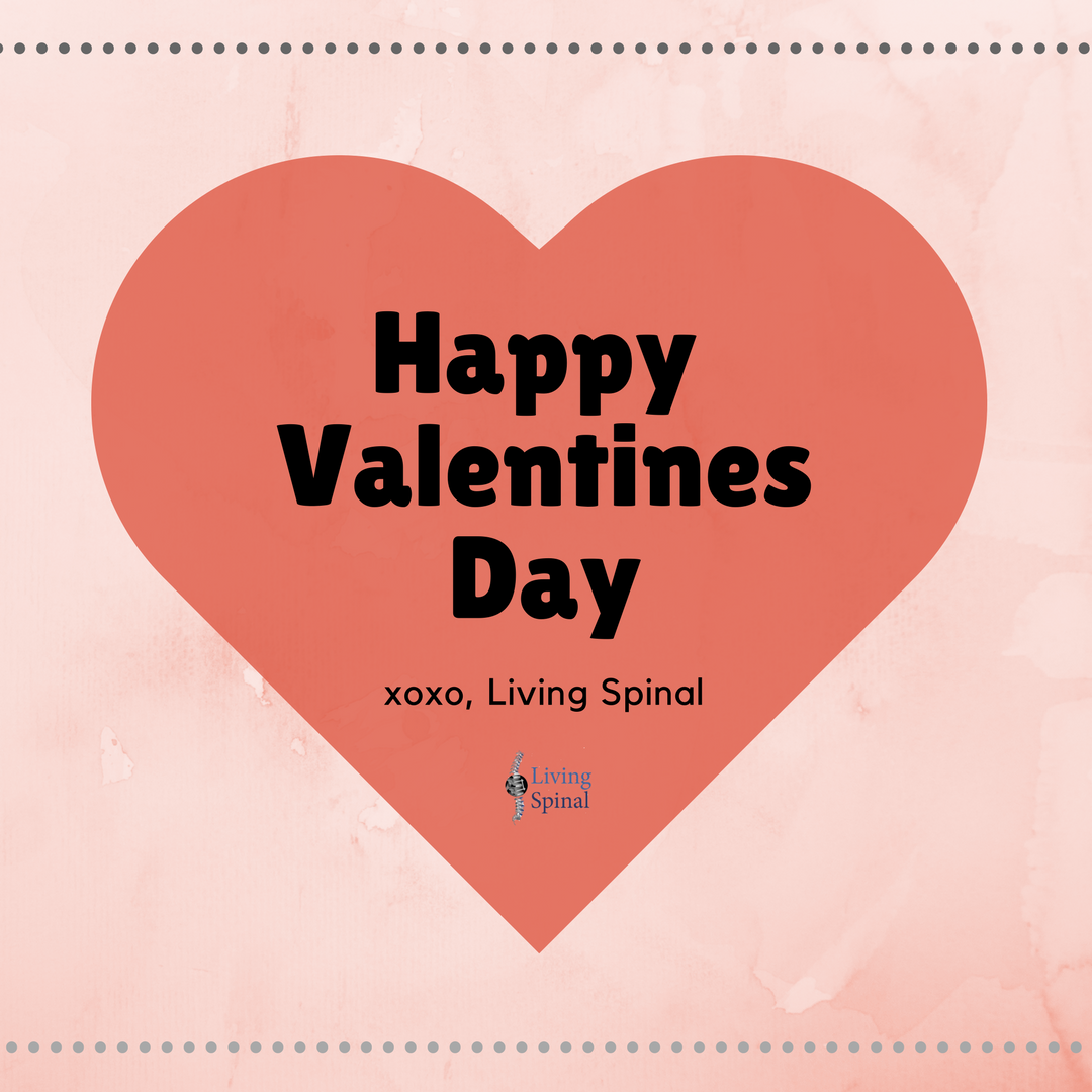 HAPPY VALENTINES DAY FROM THE LIVING SPINAL TEAM! We wish you a special day and hope that you all make this holiday one to remember. Check out the Intimate Rider available at Living Spinal, to make this day even more special!