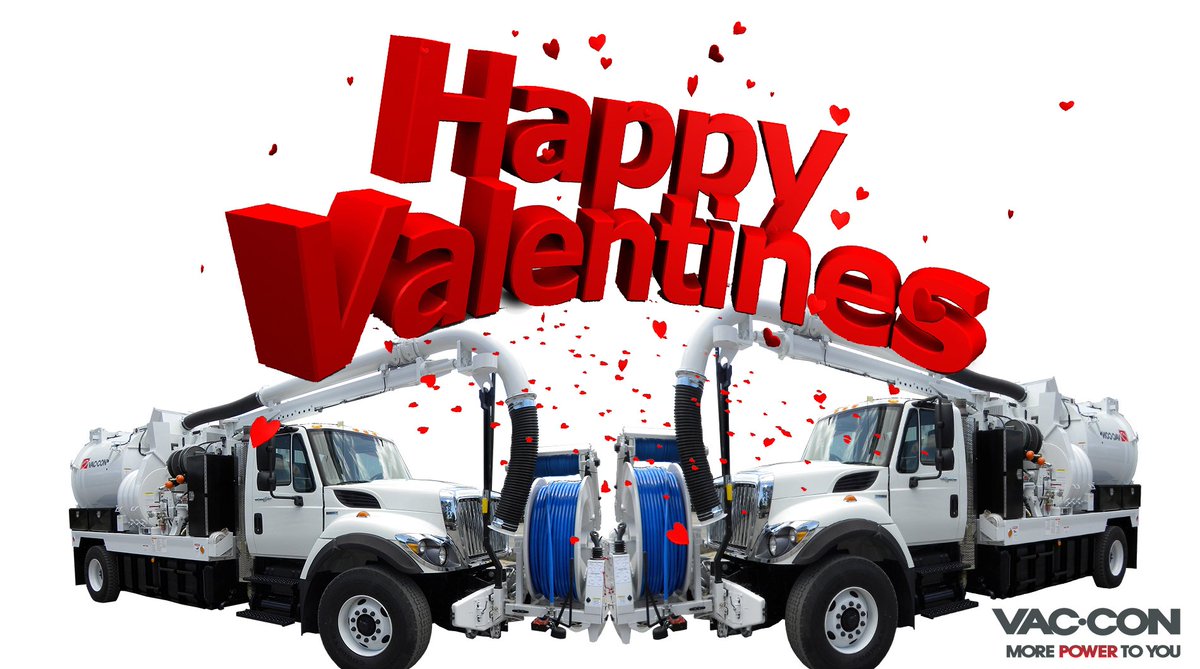VacConTrucks's tweet photo. Happy Valentines Day! #vaccon #morepowertoyou #valentinesday https://t.co/8lniYfaAoI