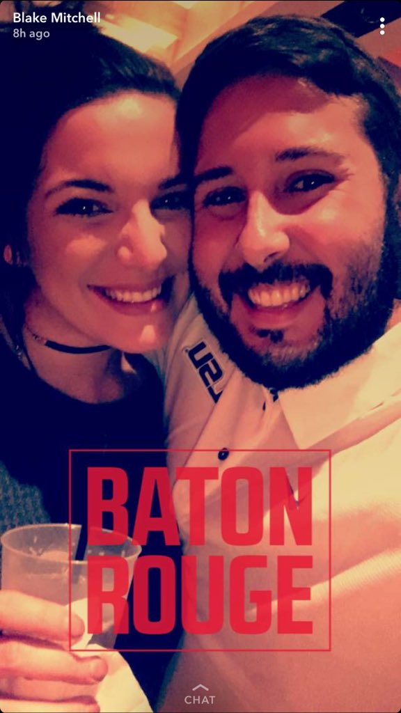 ajadmitchell's tweet photo. #HappyValentines to the real one. You make my wildest dreams come true. Today, and everyday Iโll choose this love๐๐ @blakeLSU2019 #mynumerouno #thejimtomypam #best8bucksever #tinderworks https://t.co/rSyjiudGI7