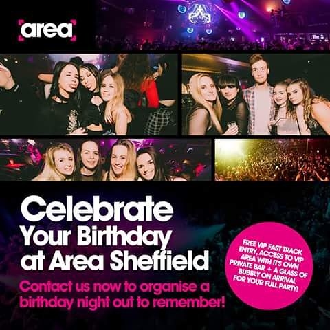 area_sheffield's tweet photo. Got a Birthday Coming Up? 

Then celebrate at Area Sheffield and enjoy FREE VIP Entry + A Glass of Bubbly on arrival for the group. 

Contact us now to organise a birthday night out to remember! 

#birthday #celebrate #sheffield #areasheffield https://t.co/IHqU3IMZfK