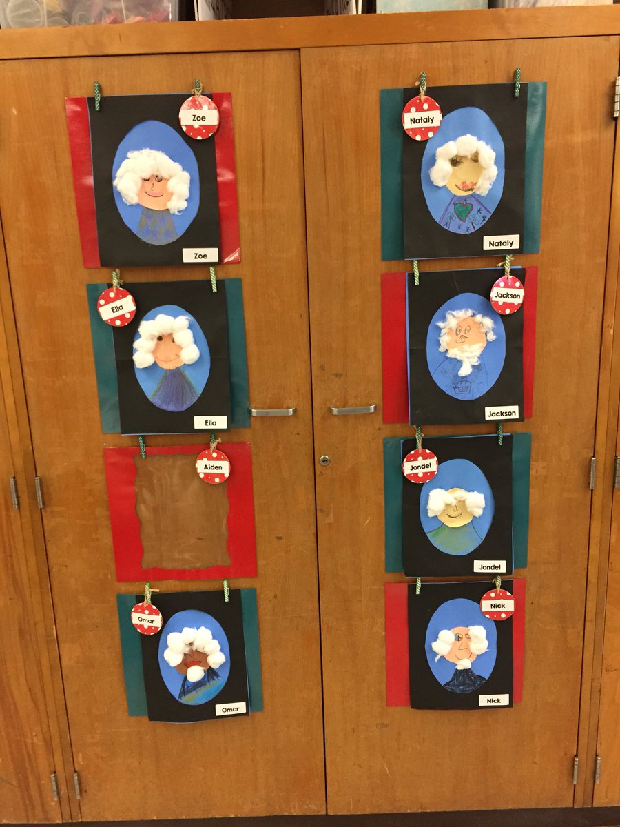 highlandsfirst's tweet photo. When we are 100 years old self portraits in honor of the 100th day of first grade! #teamhighlands https://t.co/Ooqcu6bvDA