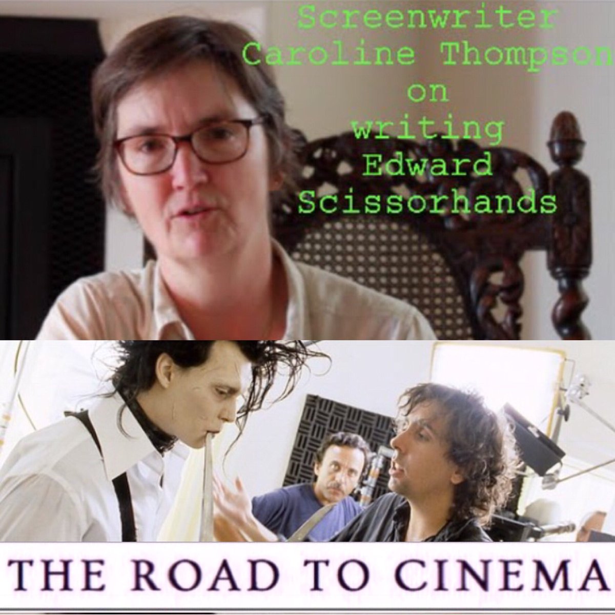 Watch! Screenwriter #CarolineThompson talk w/ #RoadToCinema on the inspiration behind #EdwardScissorhands #JohnnyDepp #TimBurton <a href="/FilmStruck/">FilmStruck</a> <a href="/IndieWire/">IndieWire</a> youtu.be/Ba8_dUdM_X4