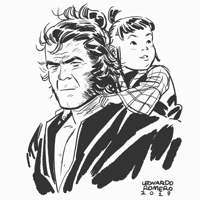 Lone Wolf and Cub #quick #warmup #sketch 